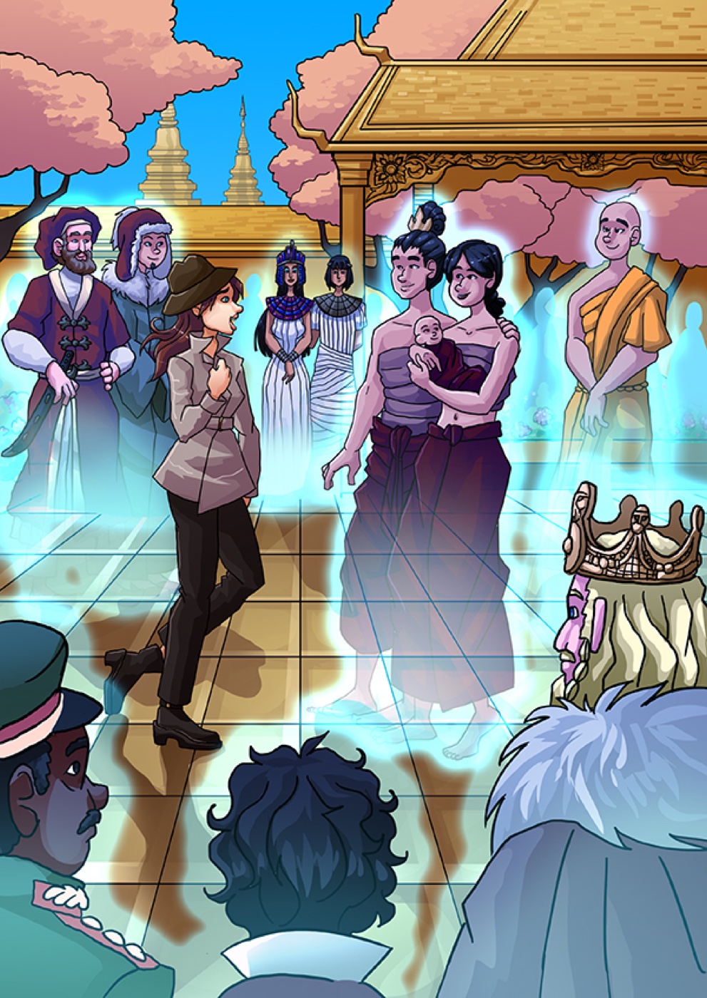 Zen meets time travelers from across history