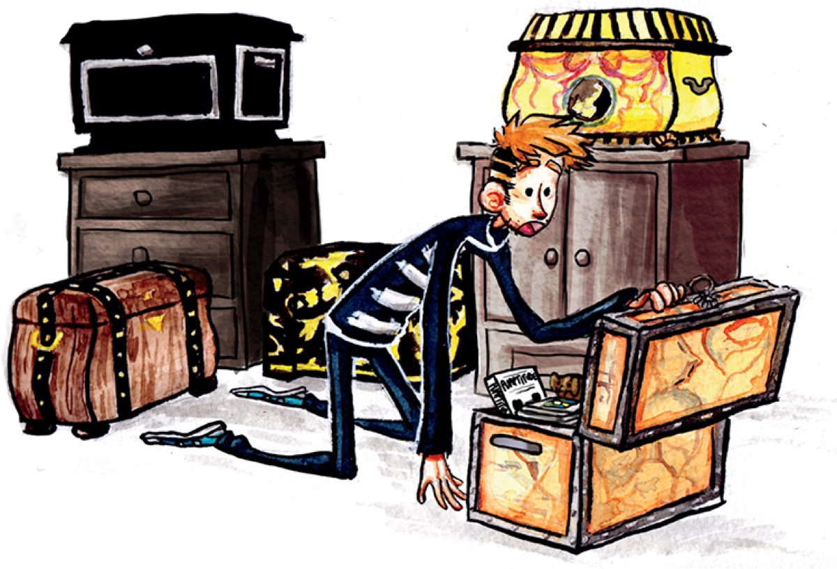 Josh discovers the family life chests