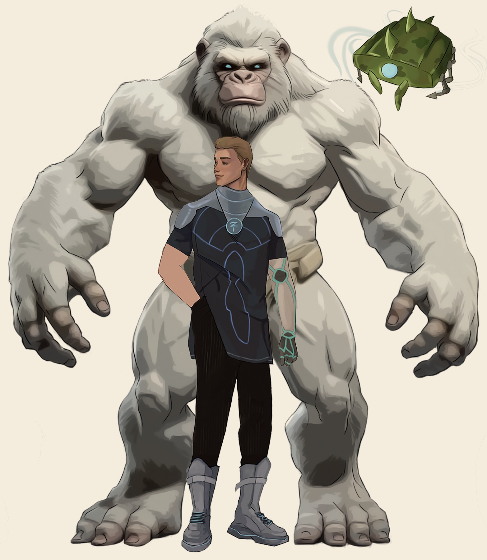 Ace and Chase the White Ape