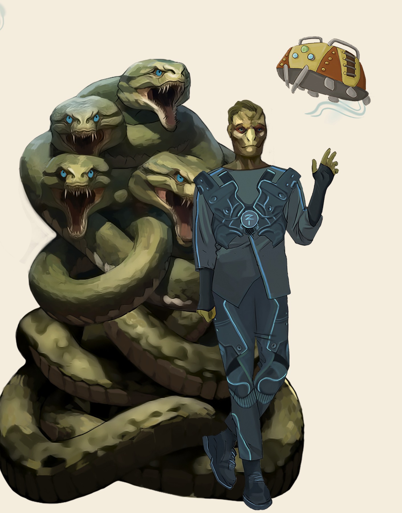 Calvin and Howard the Hydra