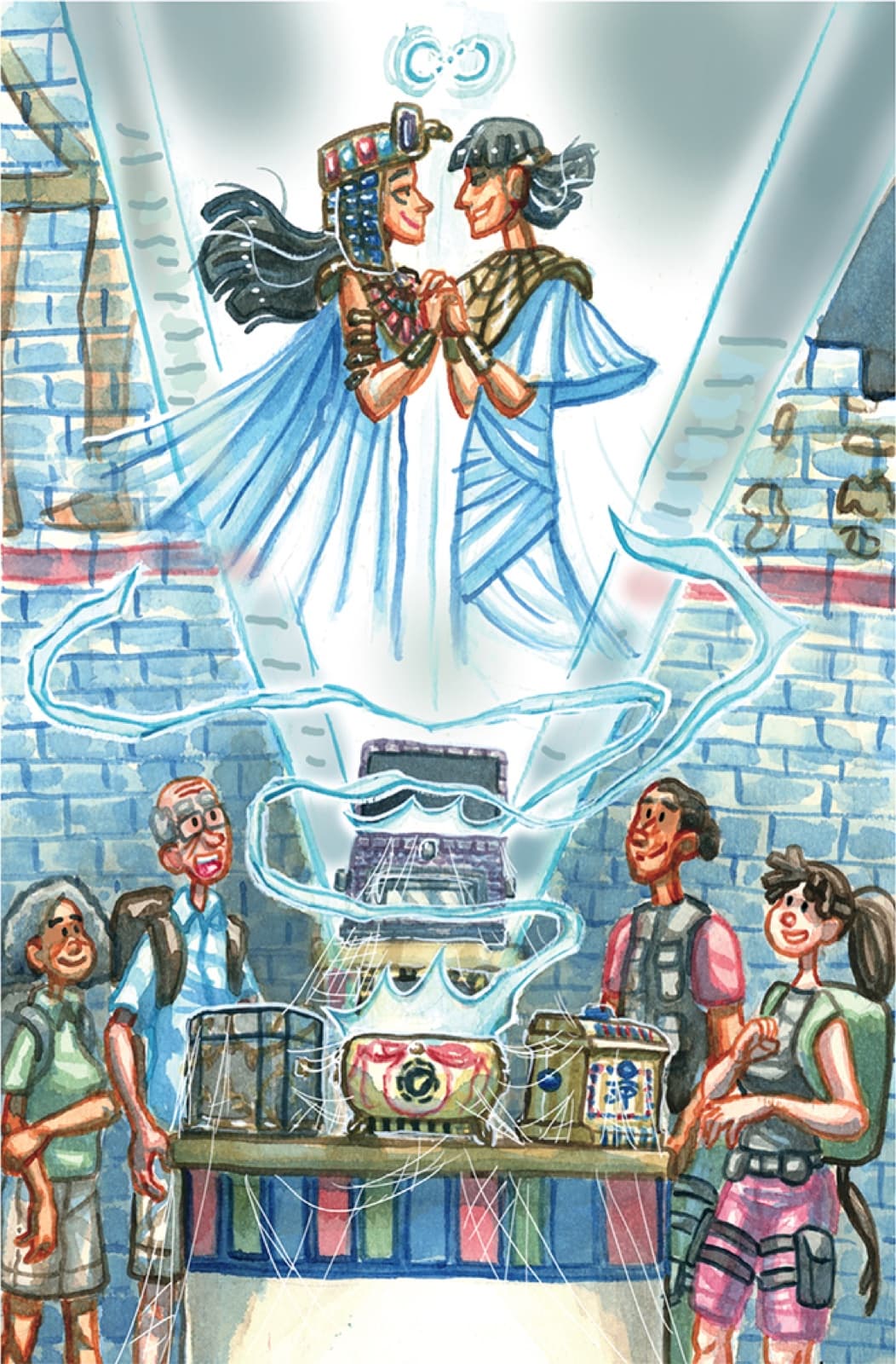 Nefertari and Amenken reunited in the hereafter