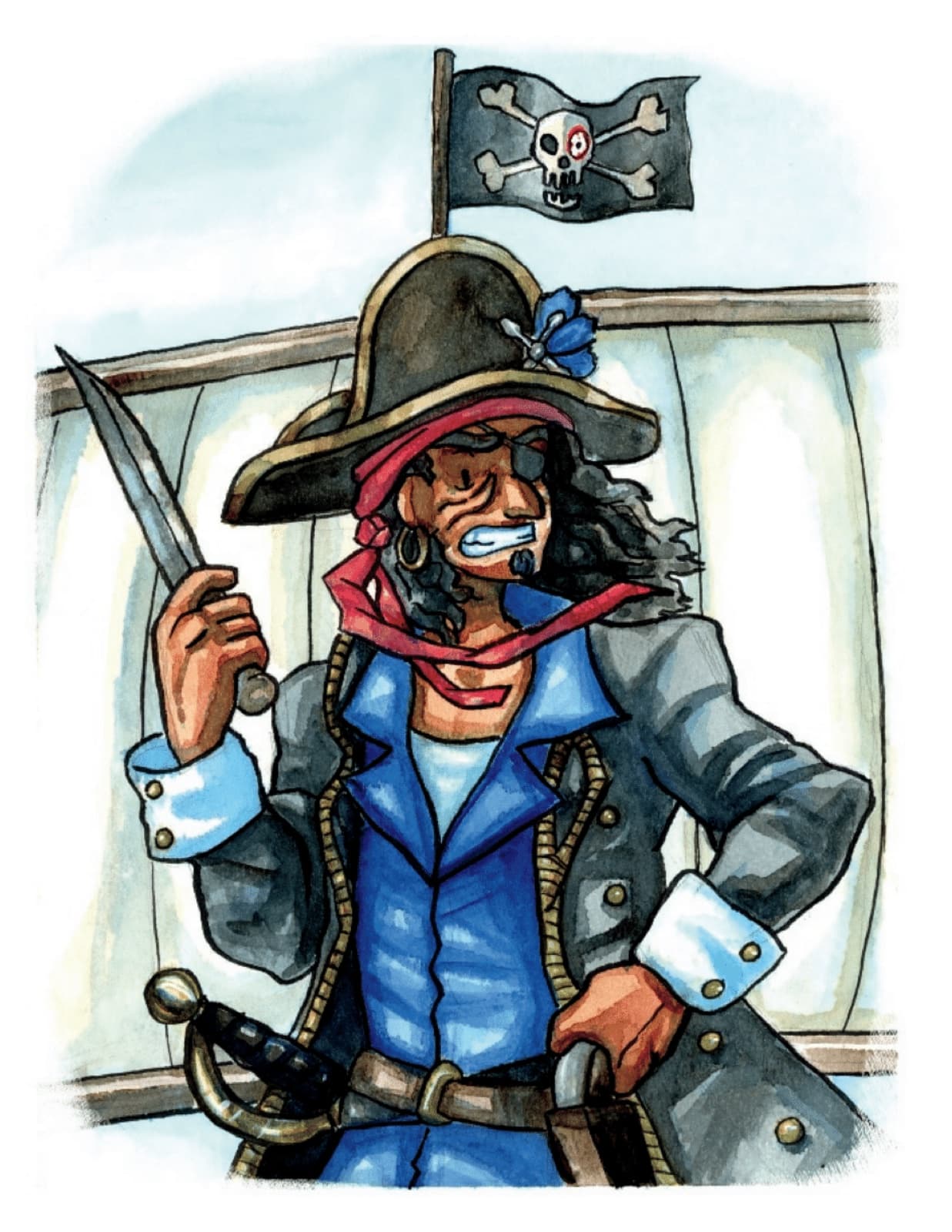 Pirate Evil-Eye Enzo