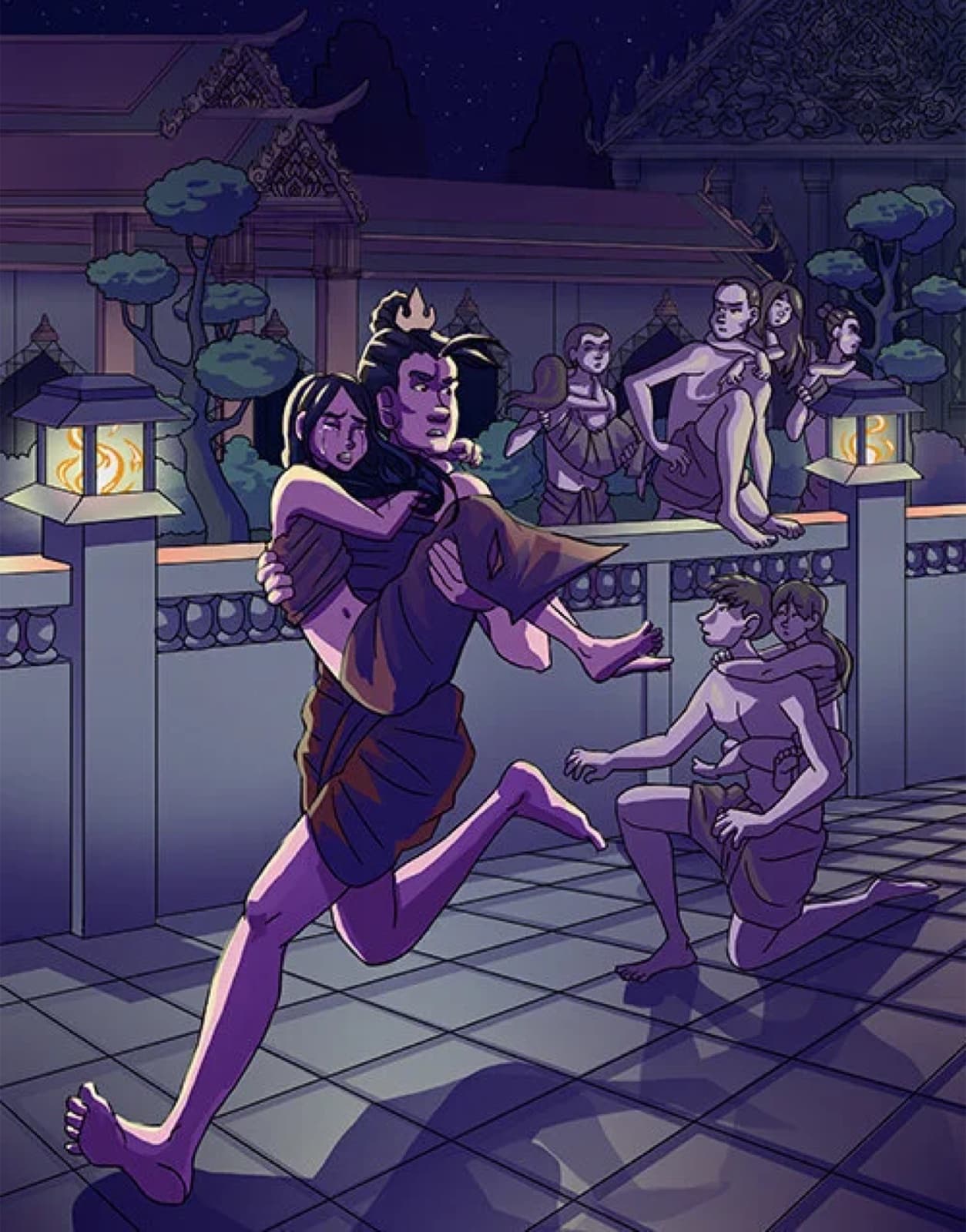 Lek, the River King, rescues children