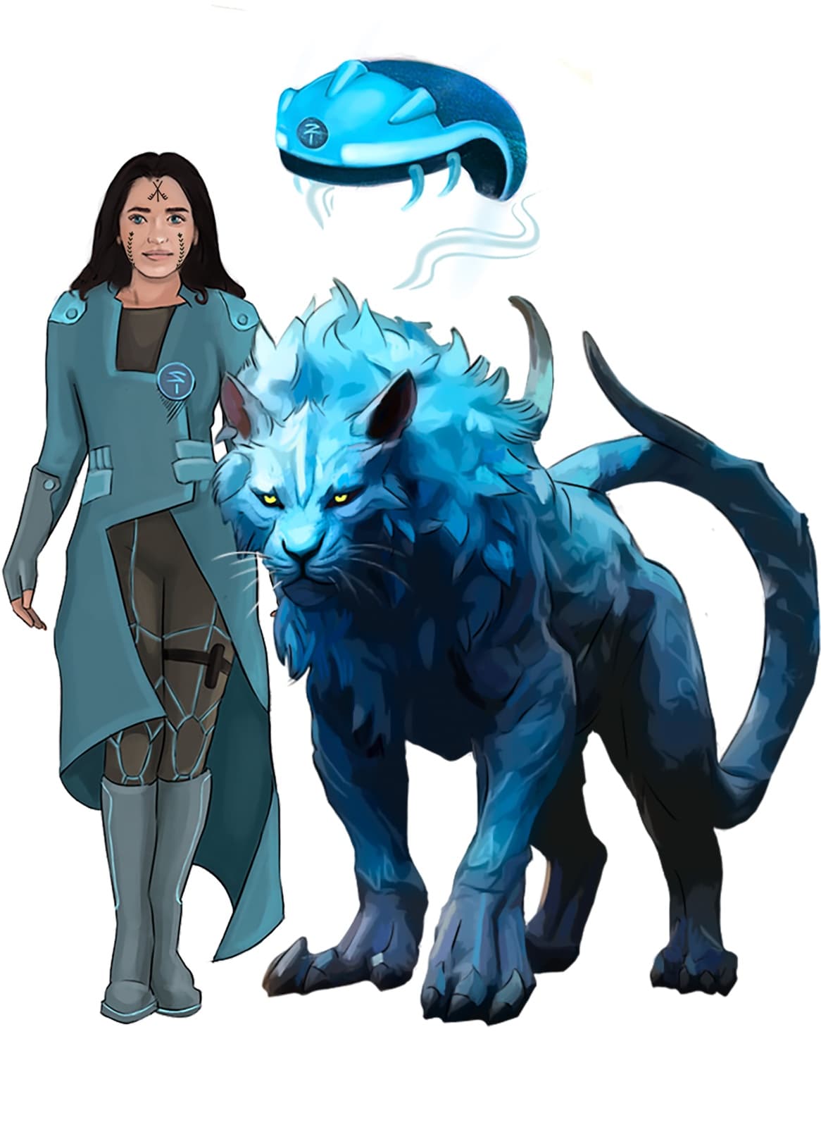 Safae and Sahar in chimera shapeshift form